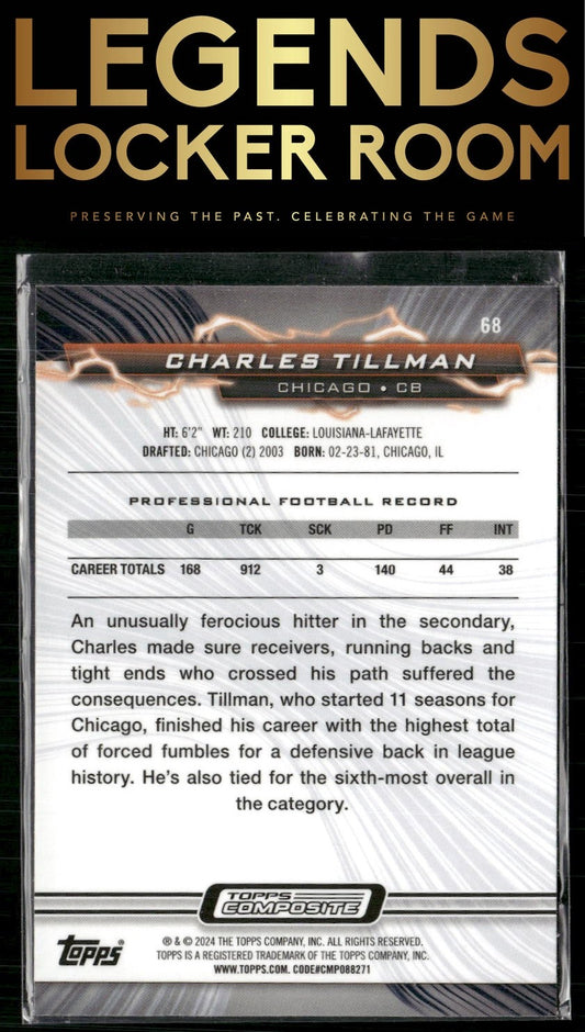 2023 Topps Composite #68 Charles Tillman