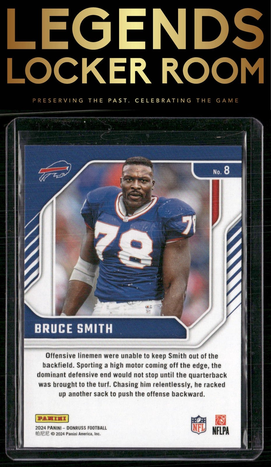 2024 Donruss #8 Bruce Smith The Legends Series