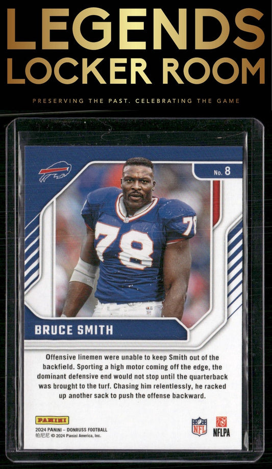 2024 Donruss #8 Bruce Smith The Legends Series