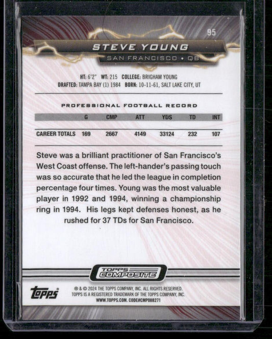 2023 Topps Composite #95 Steve Young