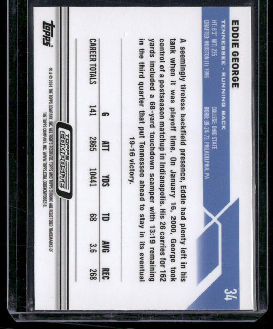2023 Topps Composite #34 Eddie George