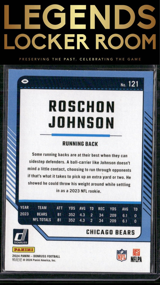 2024 Donruss #121 Roschon Johnson
