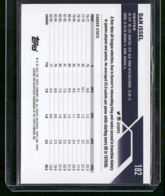 2023-24 Topps Chrome #182 Dan Issel