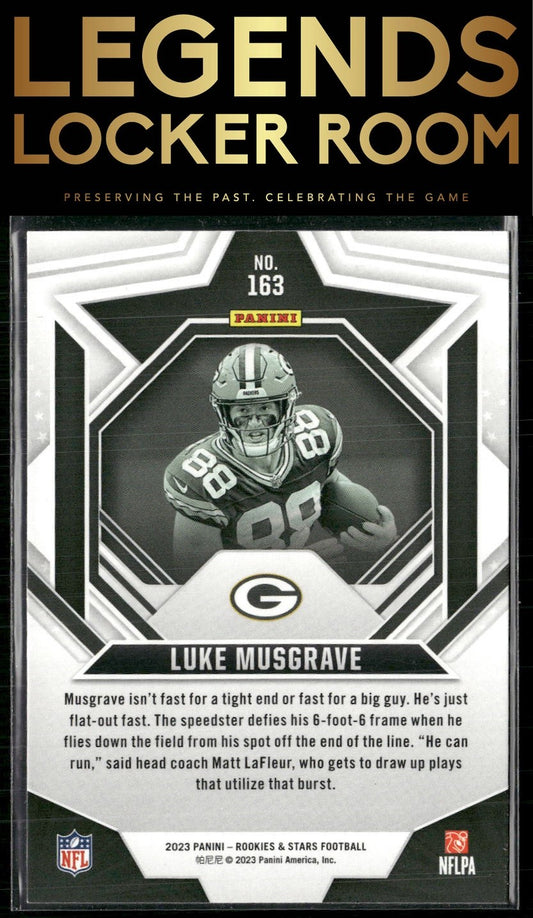 2023 Panini Rookies & Stars #163 Luke Musgrave
