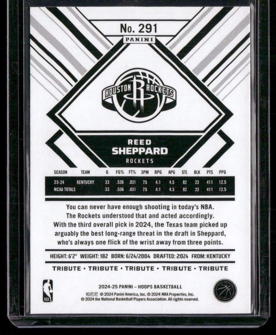 2024-25 Hoops #291 Reed Sheppard