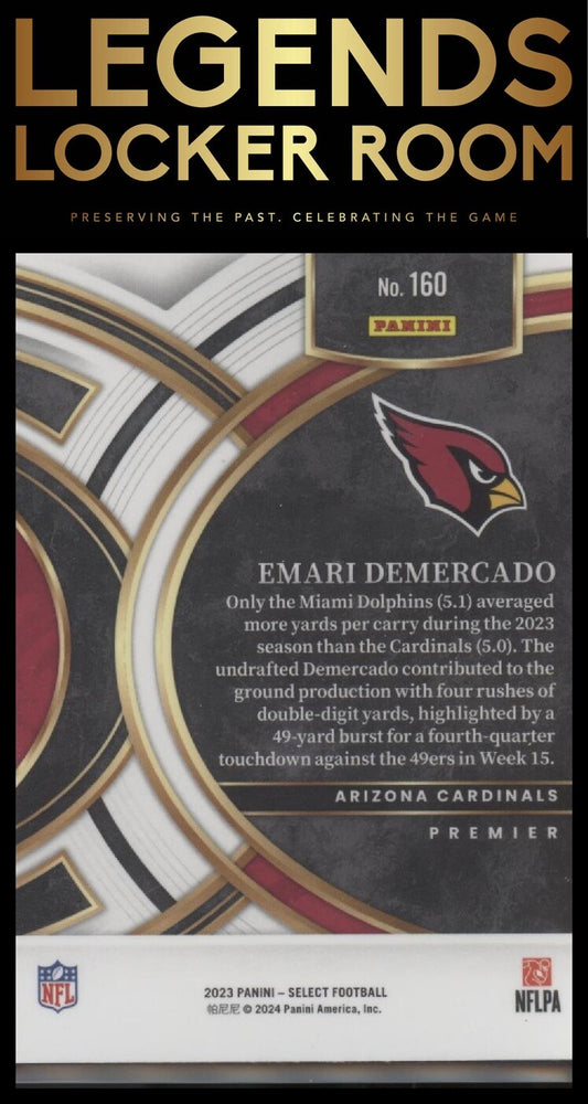 2023 Panini Select #160 Emari Demercado