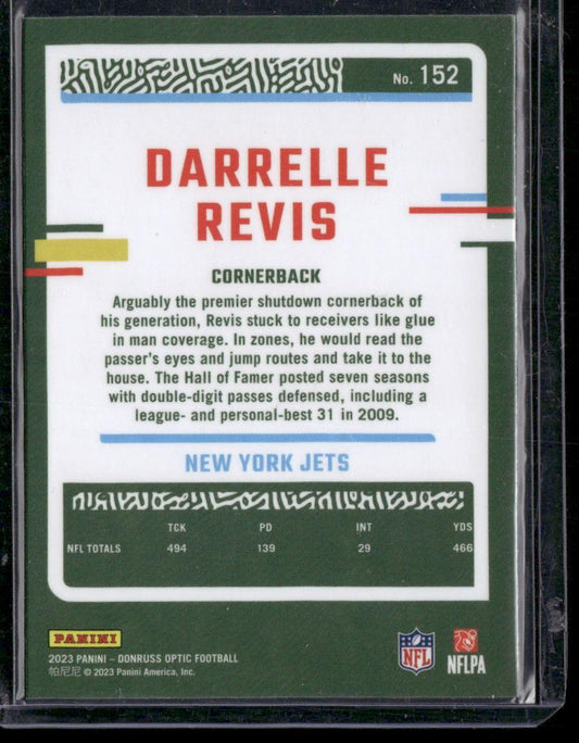 2023 Donruss Optic #152 Darrelle Revis