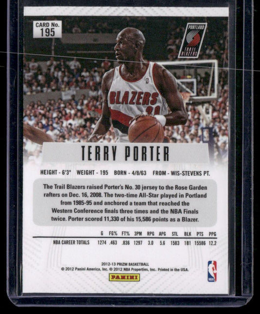 2012-13 Panini Prizm #195 Terry Porter