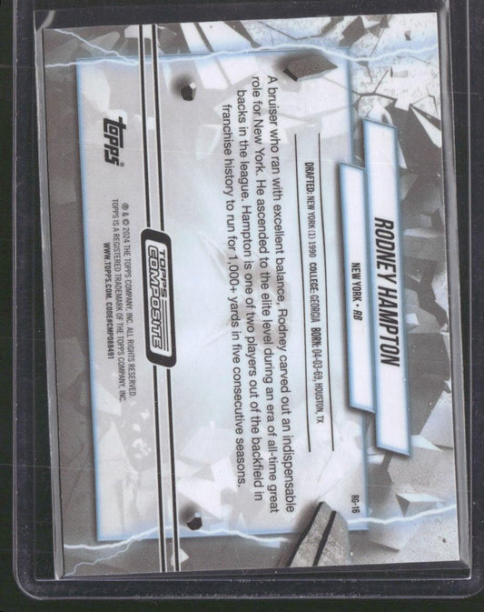 2023 Topps Composite #RG-16 Rodney Hampton Resurgence Grounded