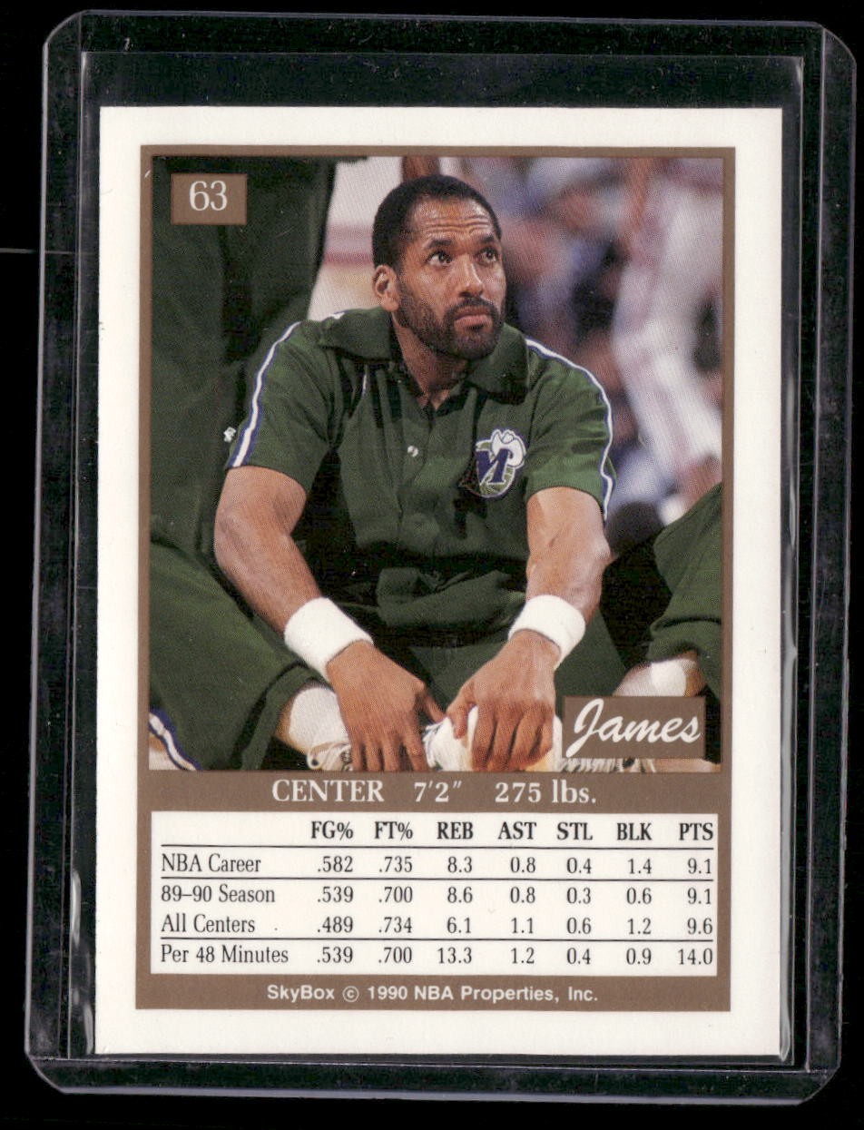 1990-91 SkyBox #63 James Donaldson