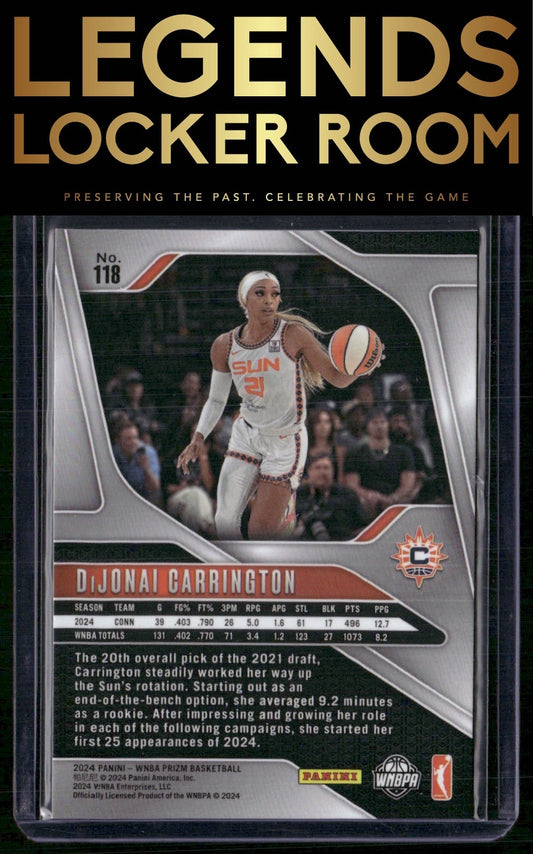 2024 Panini Prizm WNBA #118 DiJonai Carrington