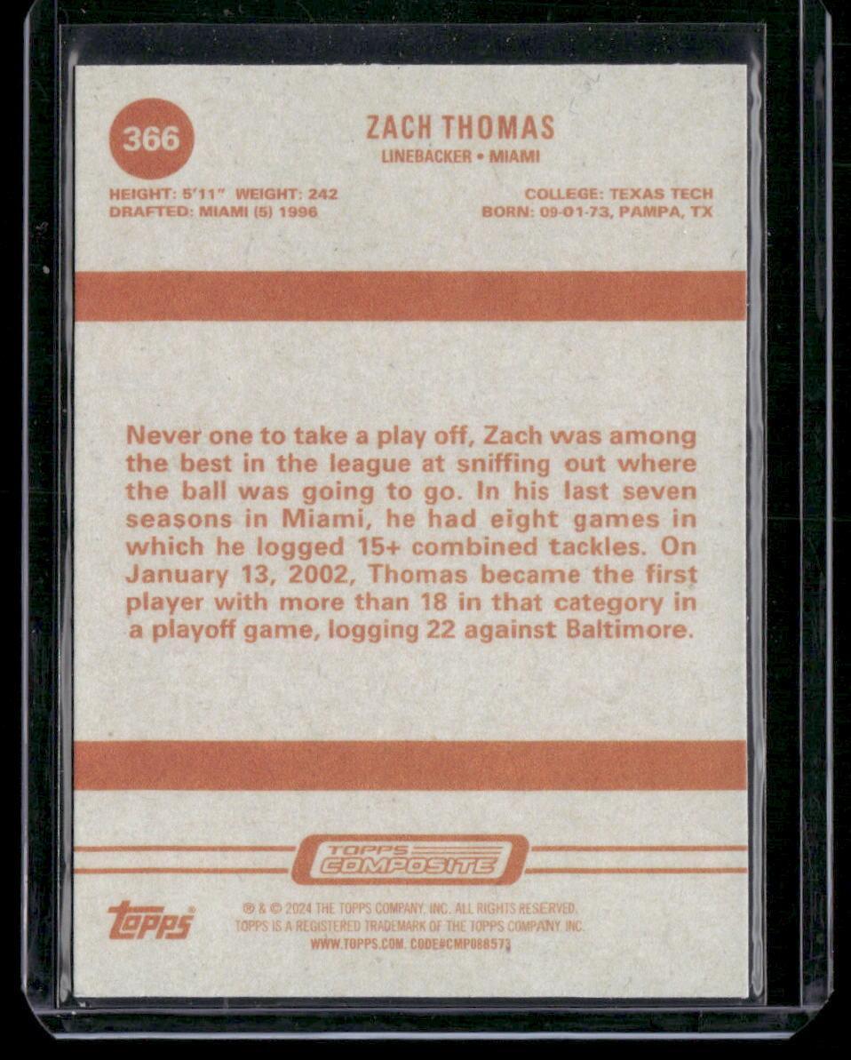 2023 Topps Composite #366 Zach Thomas
