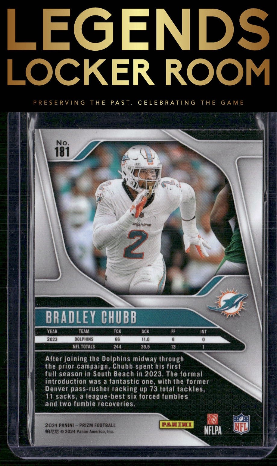 2024 Panini Prizm #181 Bradley Chubb