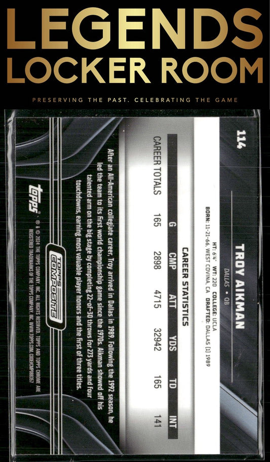 2023 Topps Composite #114 Troy Aikman