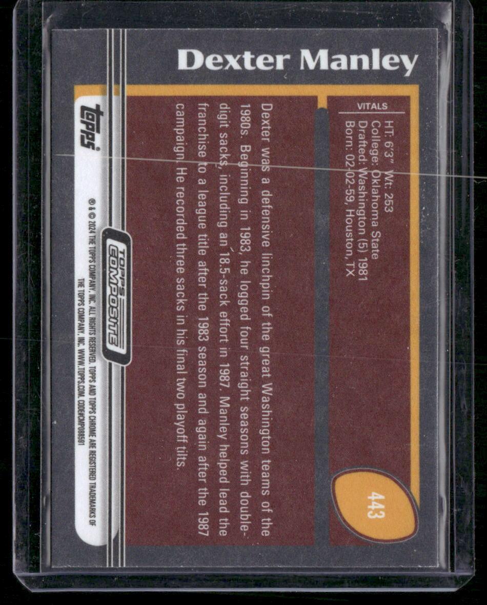 2023 Topps Composite #443 Dexter Manley