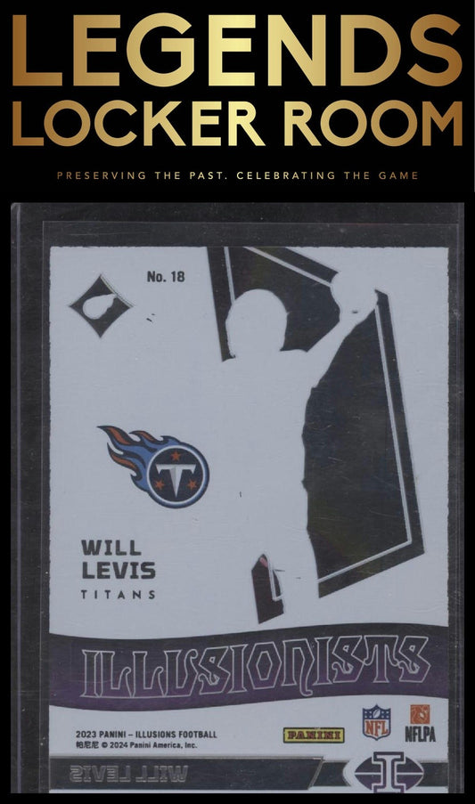 2023 Panini Illusions #18 Will Levis Illusionists Stardust
