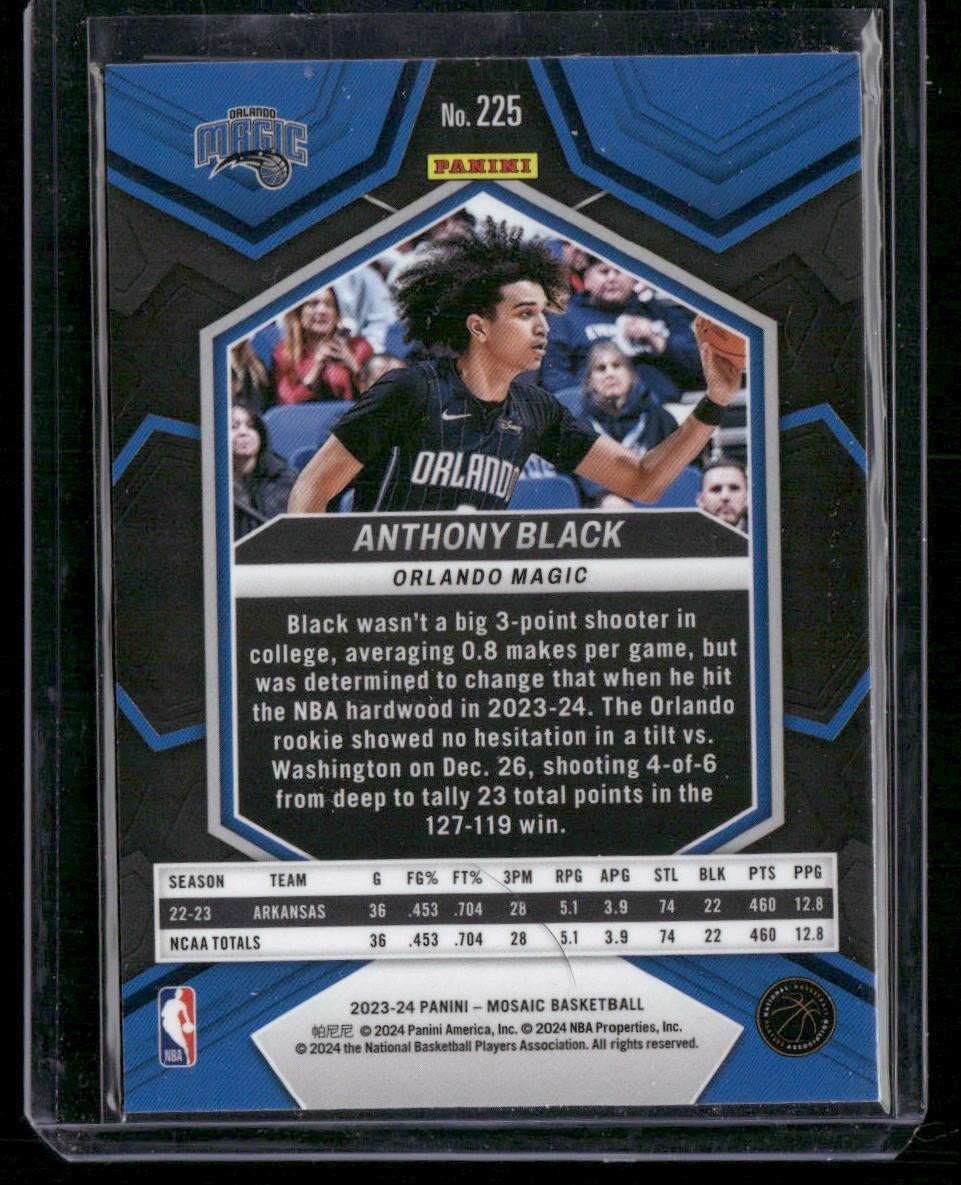 2023-24 Panini Mosaic #225 Anthony Black