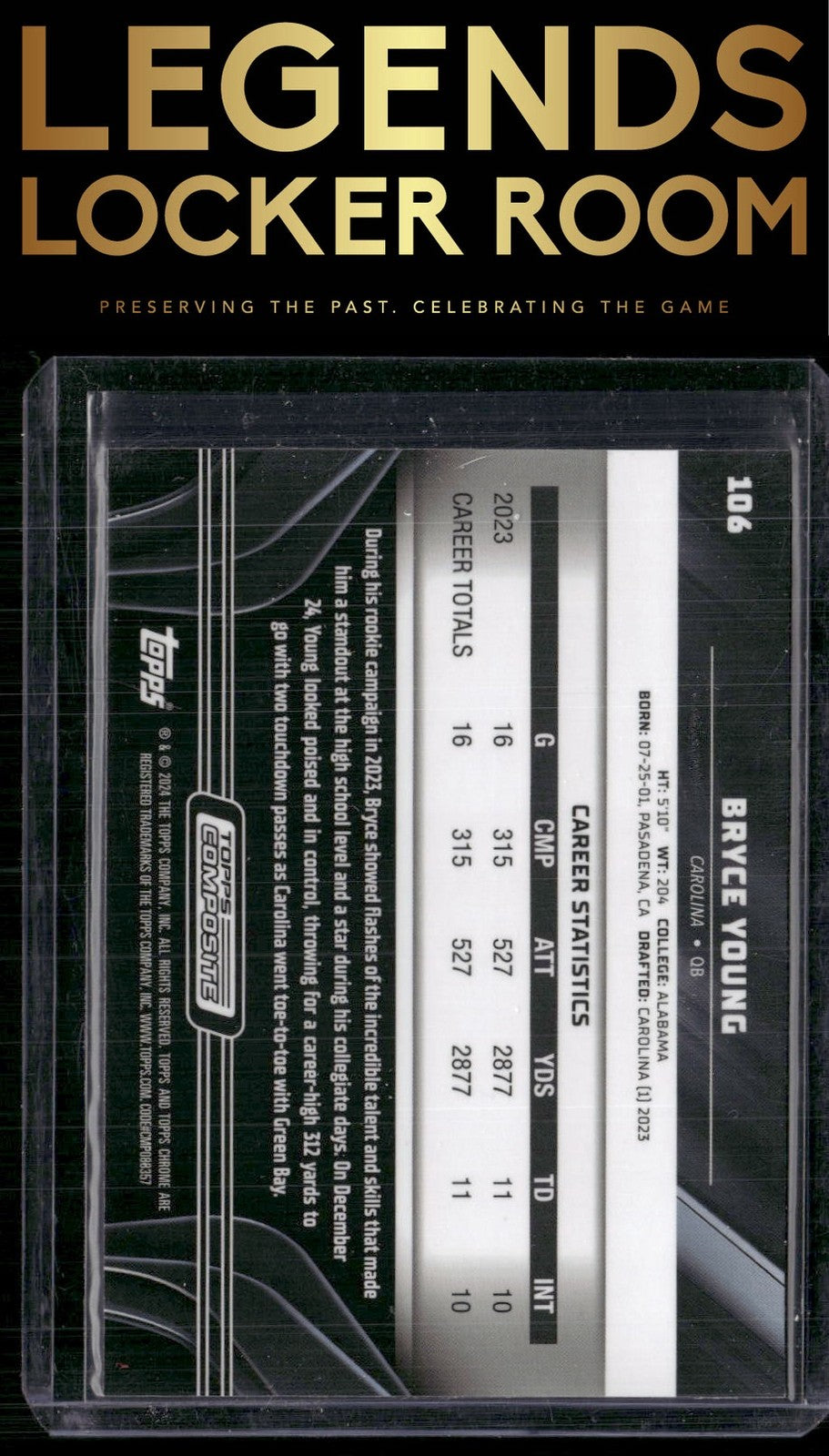 2023 Topps Composite #106 Bryce Young