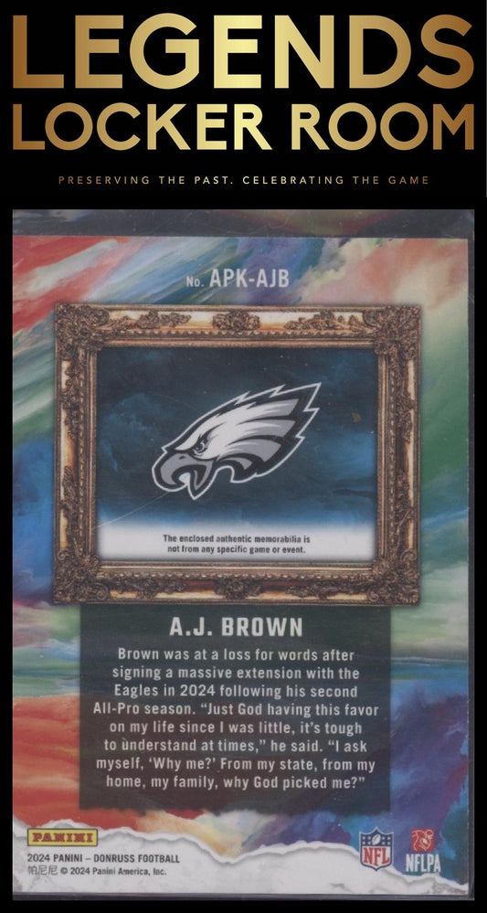 2024 Donruss #APK-AJB A.J. Brown All Pro Kings #/425
