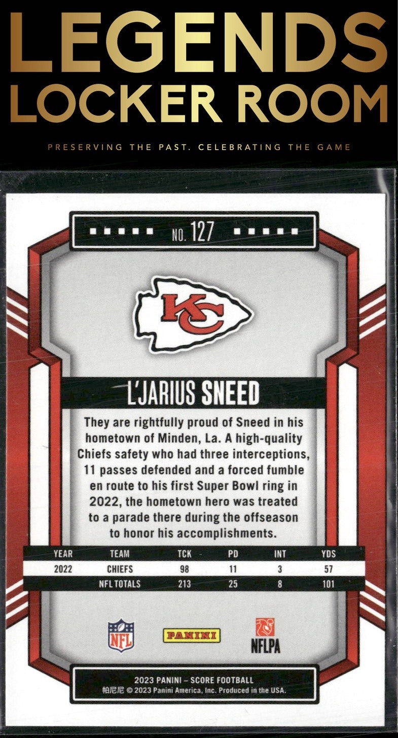 2023 Score #127 L'Jarius Sneed