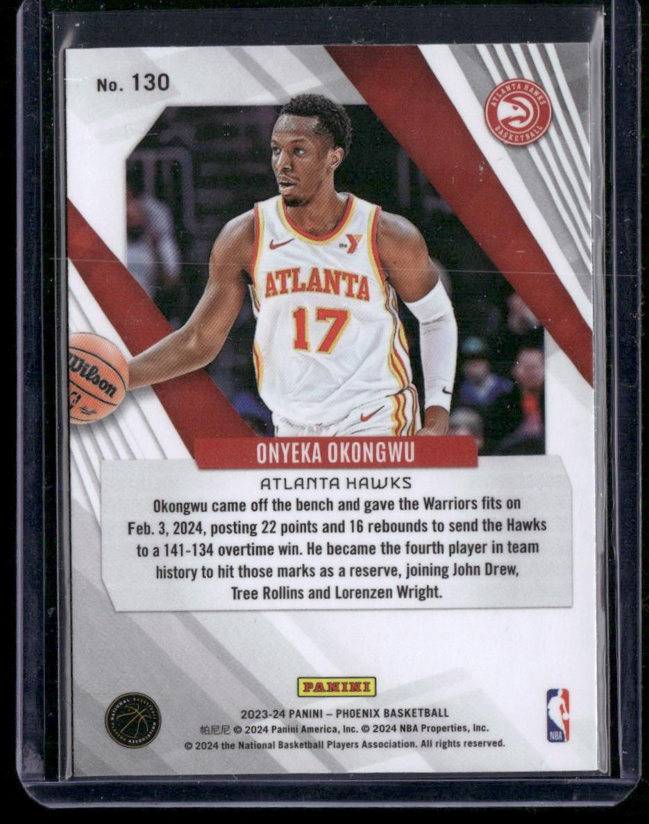 2023-24 Panini Phoenix #130 Onyeka Okongwu