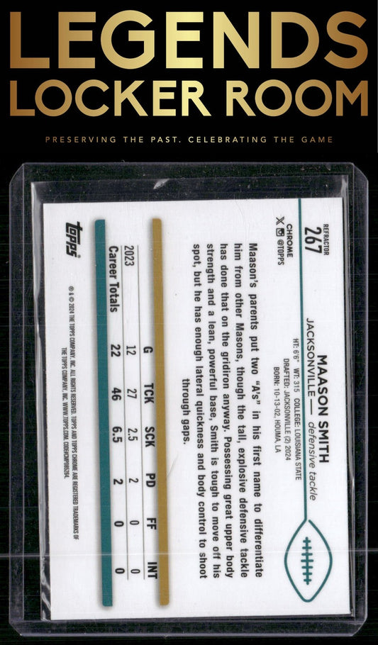 2024 Topps Chrome #267 Maason Smith Refractor