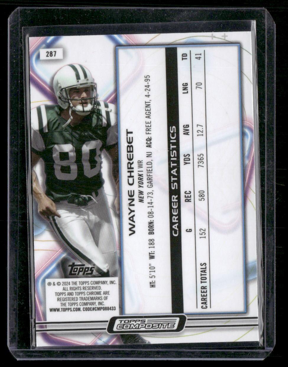 2023 Topps Composite #287 Wayne Chrebet