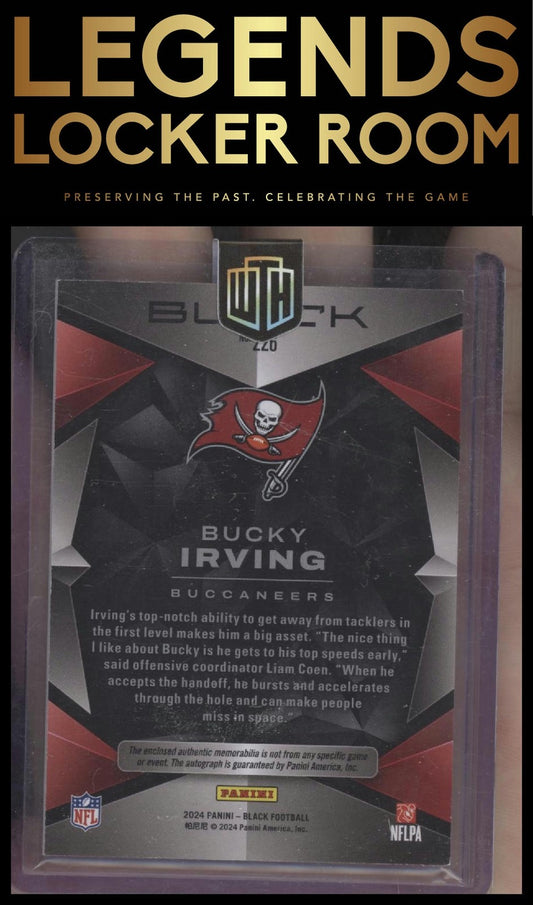 2024 Panini Black #226 Bucky Irving #/249