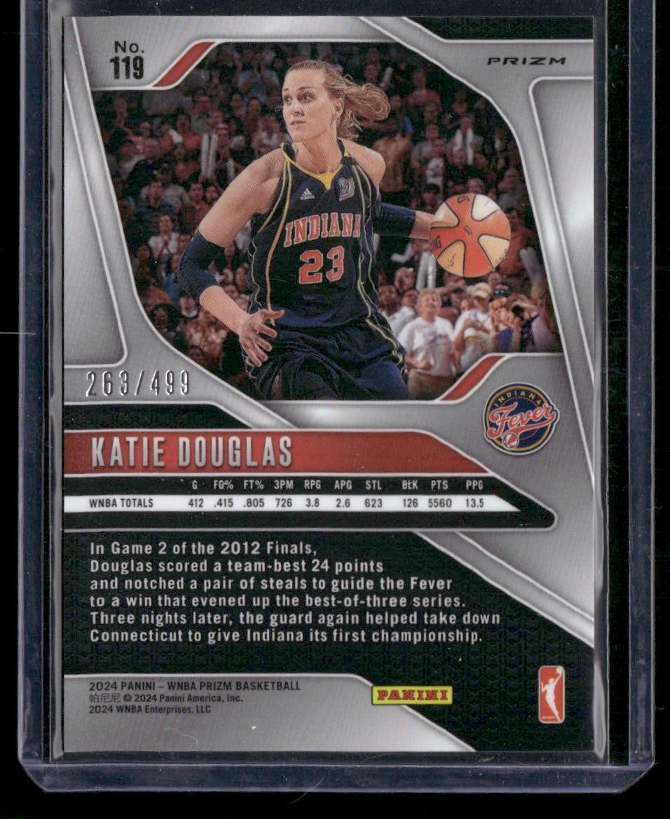 2024 Panini Prizm WNBA #119 Katie Douglas Pulsar Prizms #/499