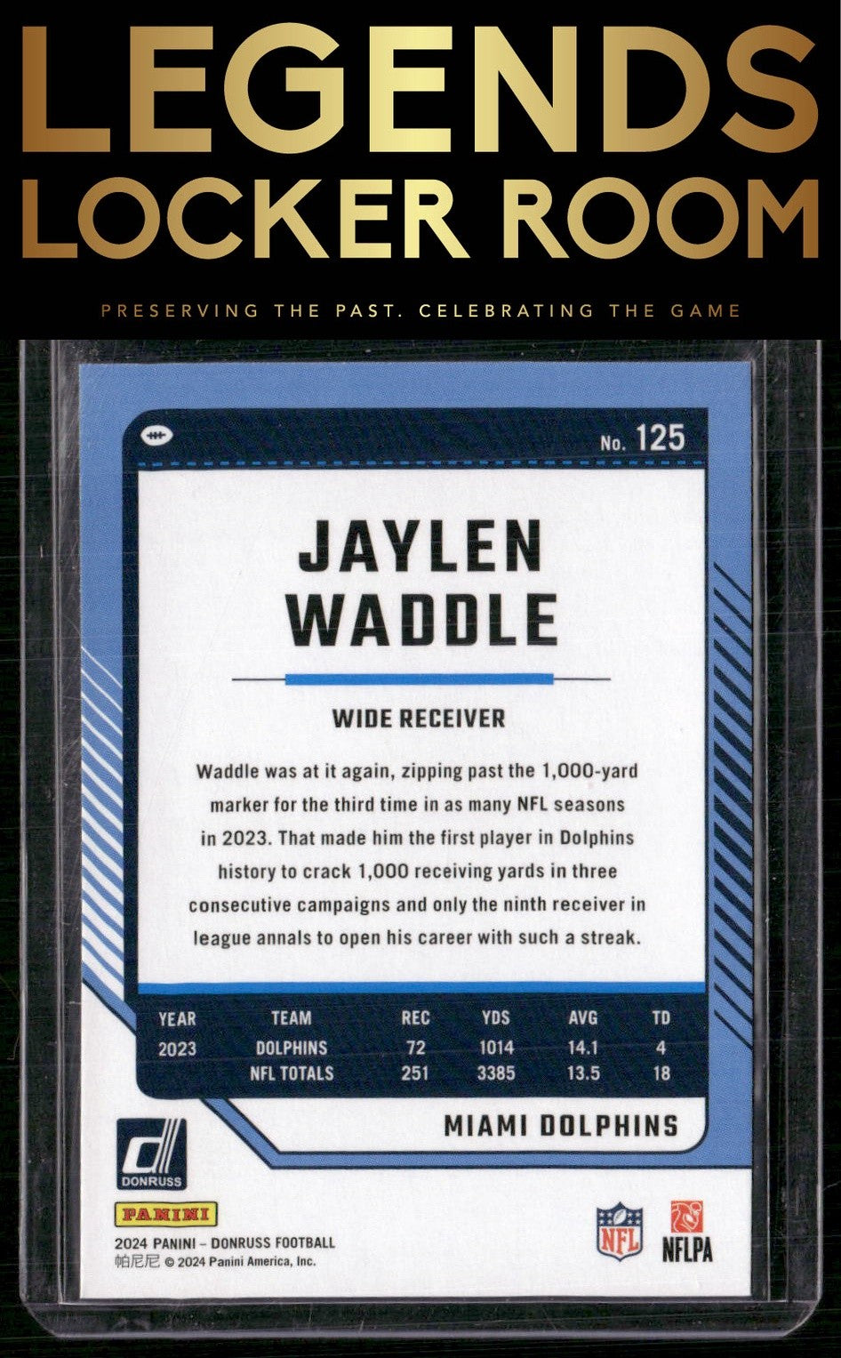 2024 Donruss #125 Jaylen Waddle