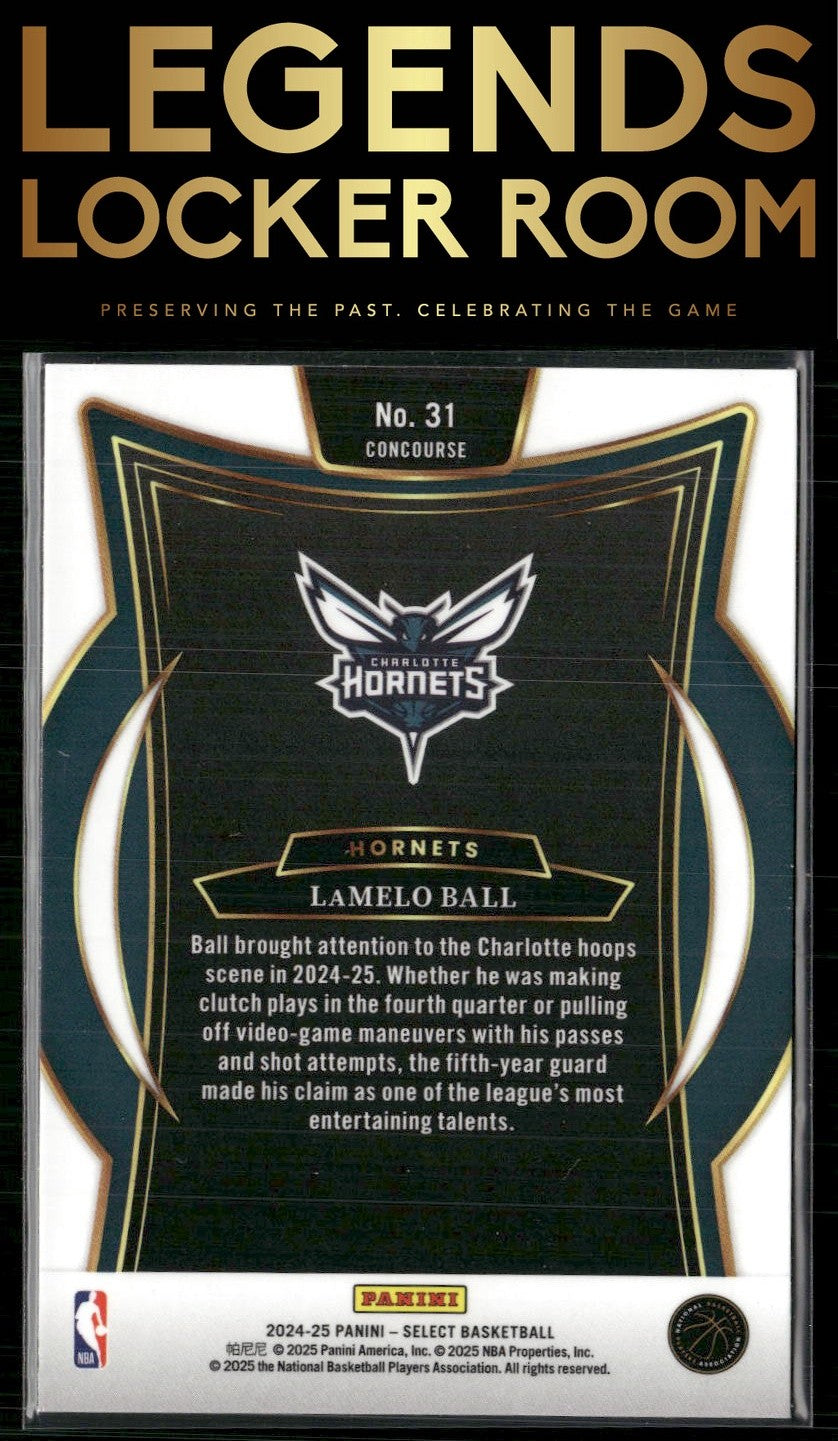 2024-25 Panini Select #31 LaMelo Ball