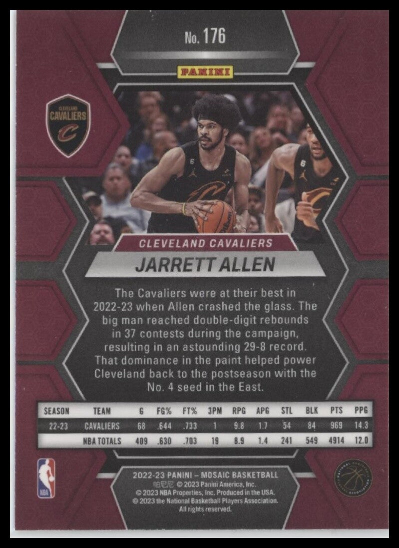 2022-23 Panini Mosaic #176 Jarrett Allen