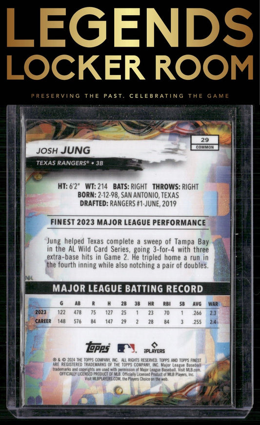 2024 Finest #29 Josh Jung