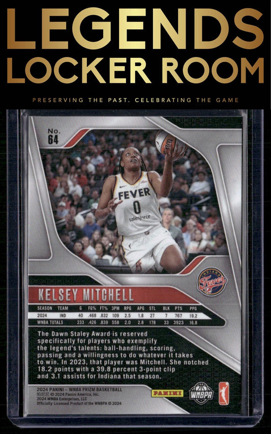 2024 Panini Prizm WNBA #64 Kelsey Mitchell