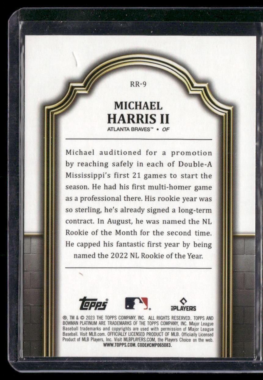 2023 Bowman Platinum #RR-9 Michael Harris II Renowned Rookies