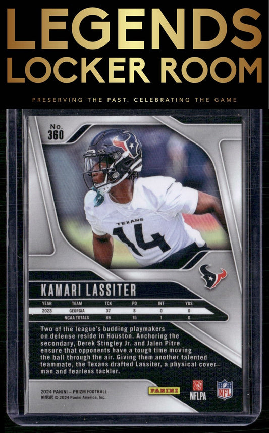 2024 Panini Prizm #360 Kamari Lassiter