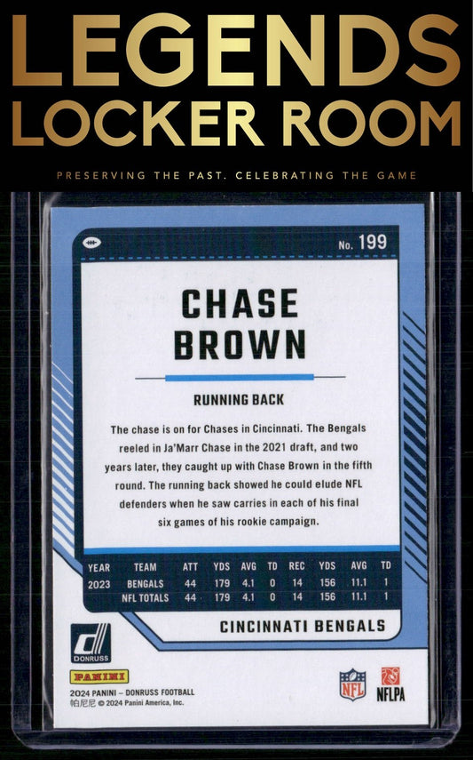 2024 Donruss #199 Chase Brown