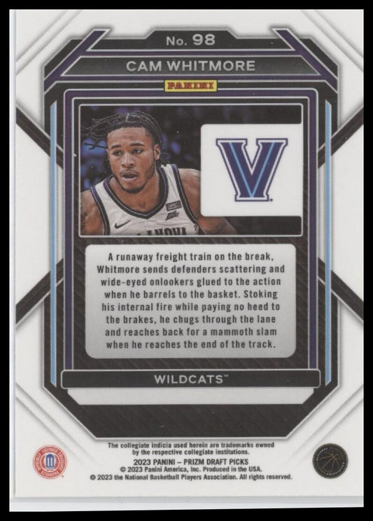 2023 Panini Prizm Draft Picks #98 Cam Whitmore
