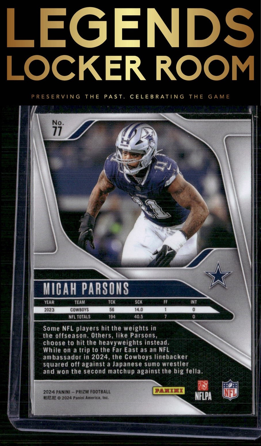 2024 Panini Prizm #77 Micah Parsons
