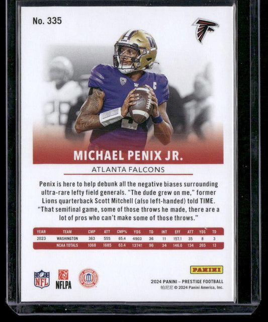 2024 Panini Prestige #335 Michael Penix Jr.