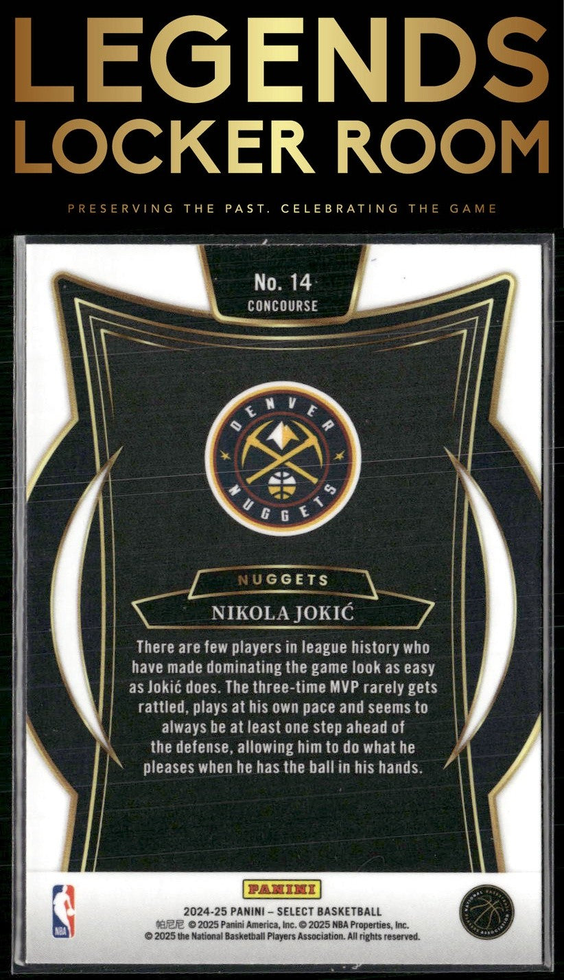 2024-25 Panini Select #14 Nikola Jokic
