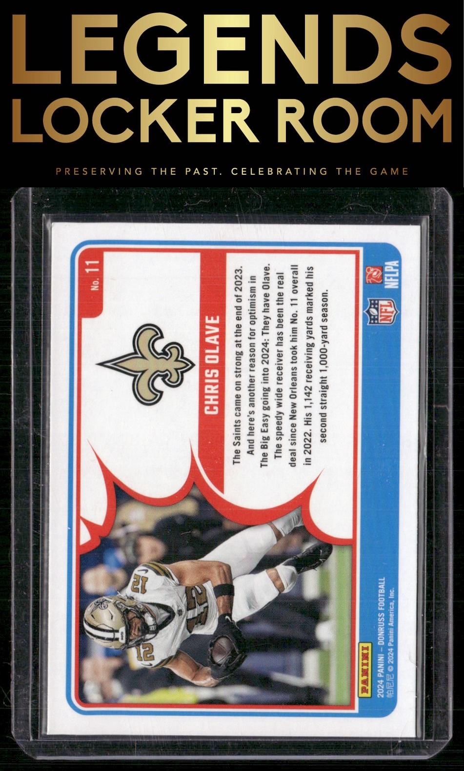 2024 Donruss #11 Chris Olave Action All-Pros