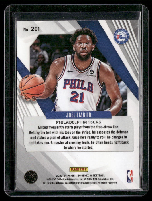2023-24 Panini Phoenix #201 Joel Embiid