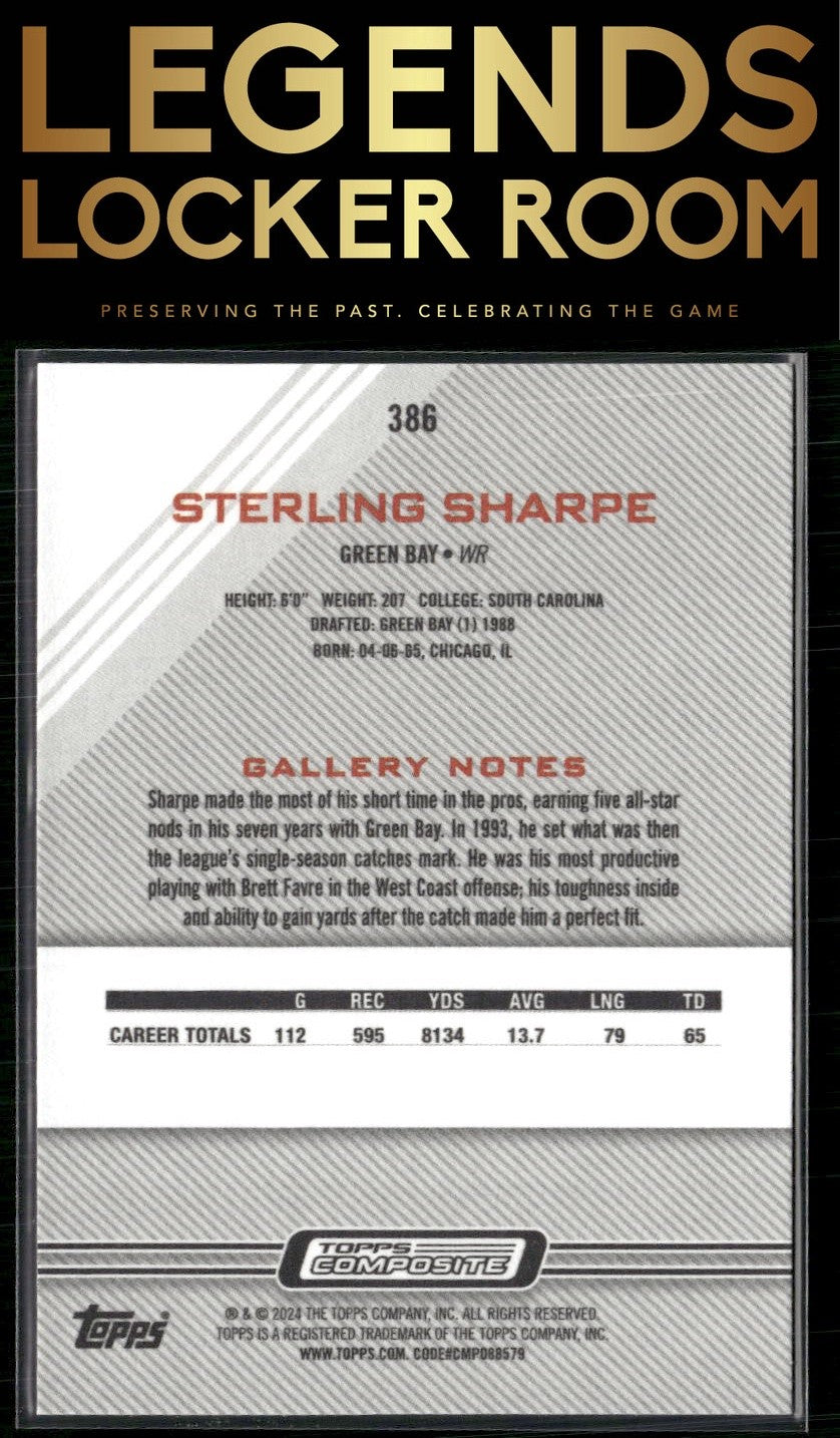 2023 Topps Composite #386 Sterling Sharpe