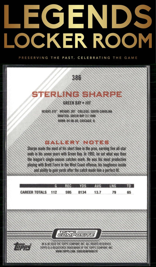 2023 Topps Composite #386 Sterling Sharpe