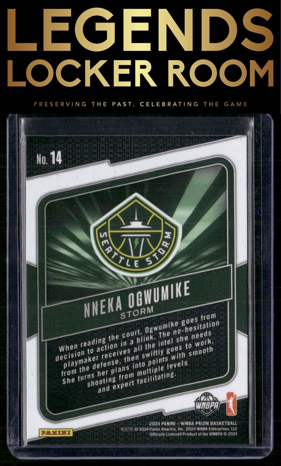 2024 Panini Prizm WNBA #14 Nneka Ogwumike Fearless
