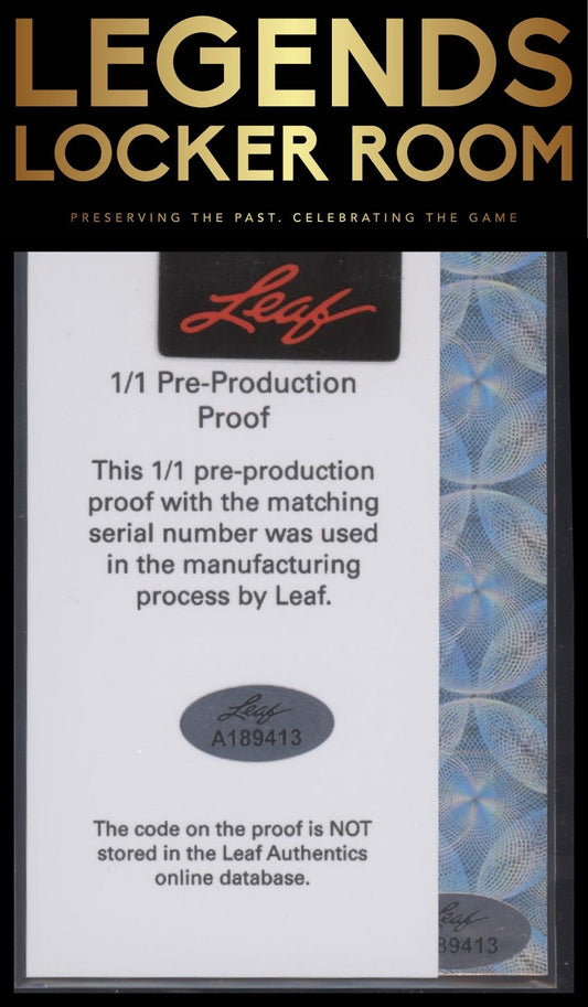 Leaf Pro Set Corey Kiner /1