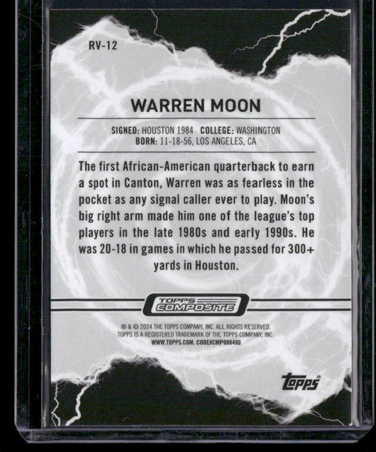 2023 Topps Composite #RV-12 Warren Moon Resurgence Voltaic
