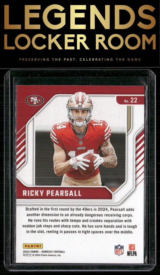 2024 Donruss #22 Ricky Pearsall The Elite Series Rookies