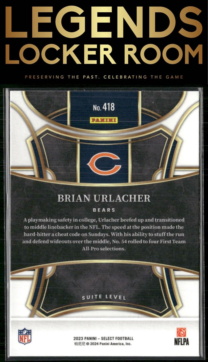 2023 Panini Select #418 Brian Urlacher